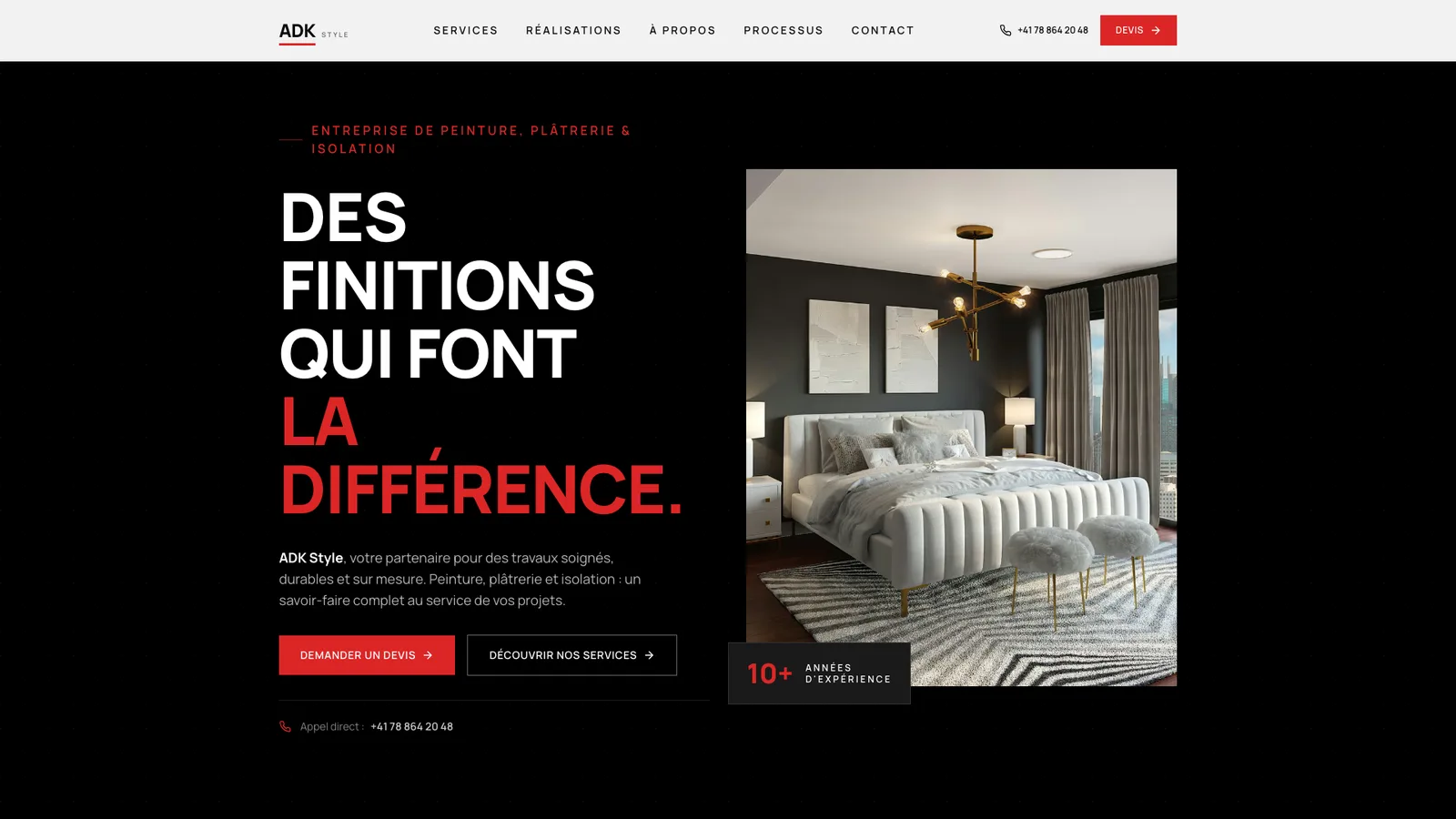 ADK Rénovation — Peinture & isolation