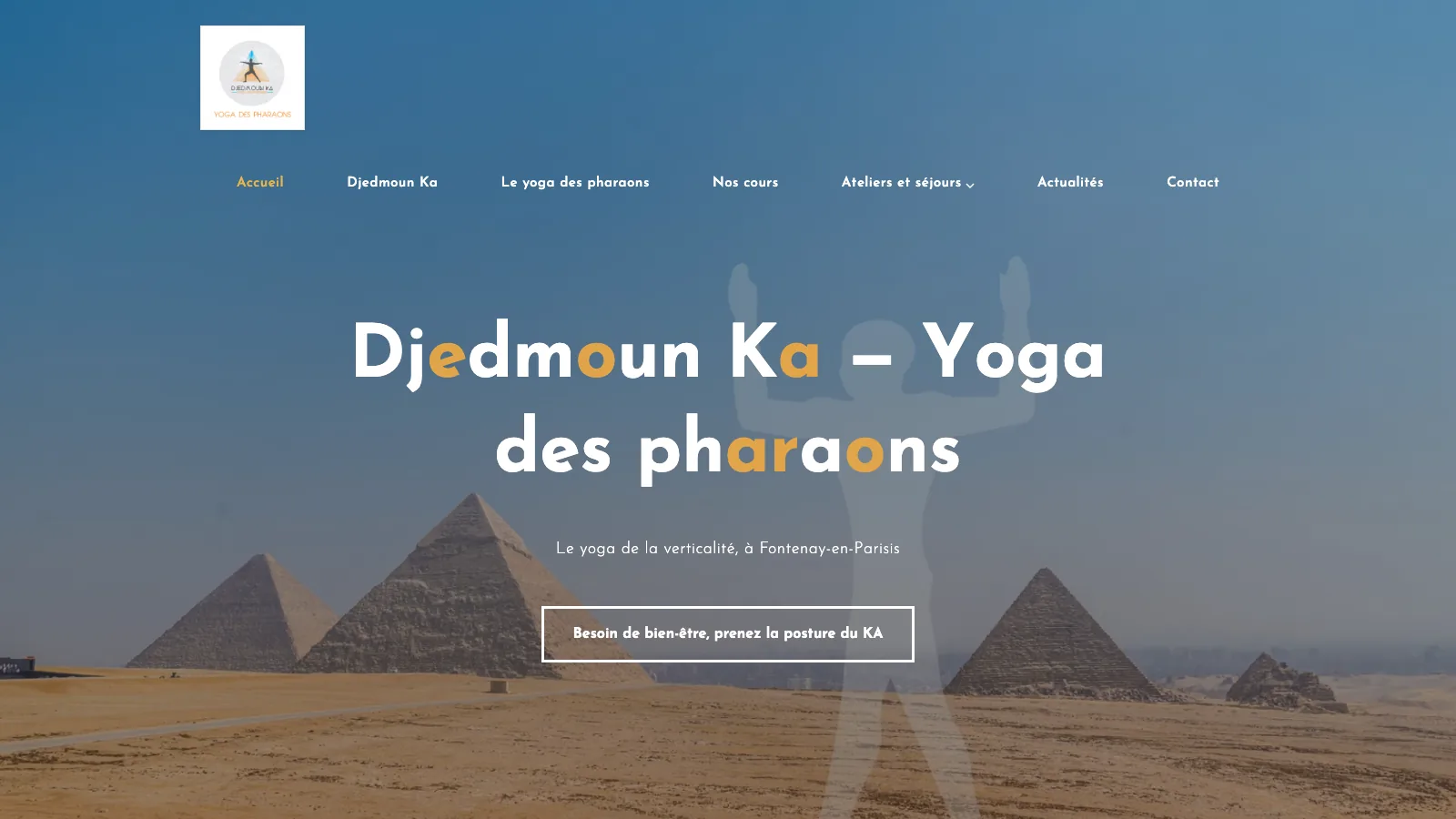 Site réalisé pour Association Djedmoun Ka